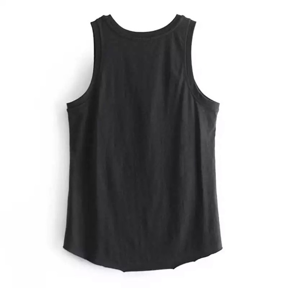 Mystical Thunder Moon Child Black Graphic Tank Top - Picture 6 of 6